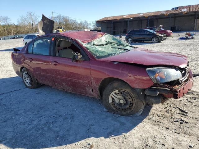 1G1ZS58F67F105990 - 2007 CHEVROLET MALIBU LS BURGUNDY photo 4