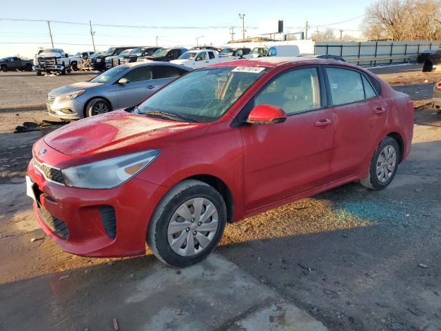 3KPA24AB5JE086808 - 2018 KIA RIO LX RED photo 1