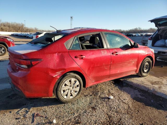 3KPA24AB5JE086808 - 2018 KIA RIO LX RED photo 3