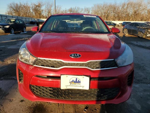 3KPA24AB5JE086808 - 2018 KIA RIO LX RED photo 5