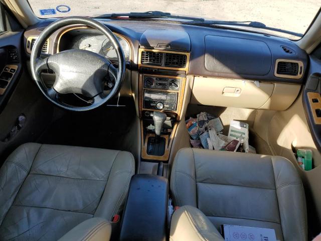 JF1SF6550YH729276 - 2000 SUBARU FORESTER S RED photo 8