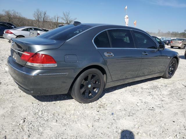 WBAHN83508DT80596 - 2008 BMW 750 LI GRAY photo 3