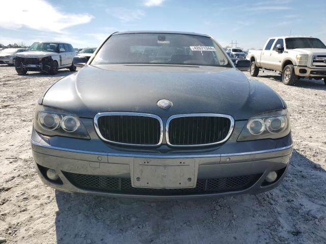 WBAHN83508DT80596 - 2008 BMW 750 LI GRAY photo 5