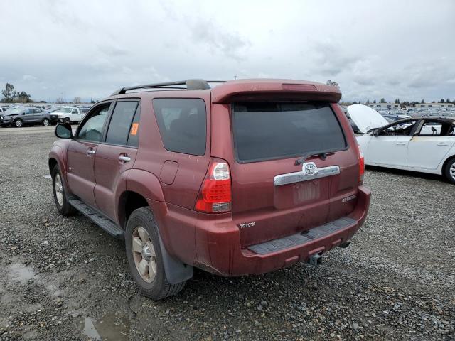 JTEZU14R368062332 - 2006 TOYOTA 4RUNNER SR5 BURGUNDY photo 2