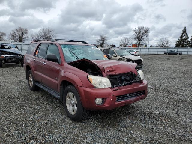 JTEZU14R368062332 - 2006 TOYOTA 4RUNNER SR5 BURGUNDY photo 4