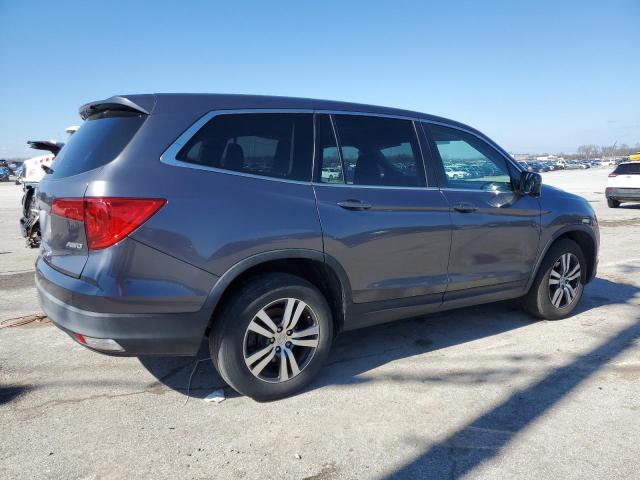 5FNYF6H89HB070947 - 2017 HONDA PILOT EXL GRAY photo 3