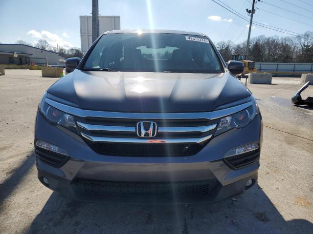 5FNYF6H89HB070947 - 2017 HONDA PILOT EXL GRAY photo 5