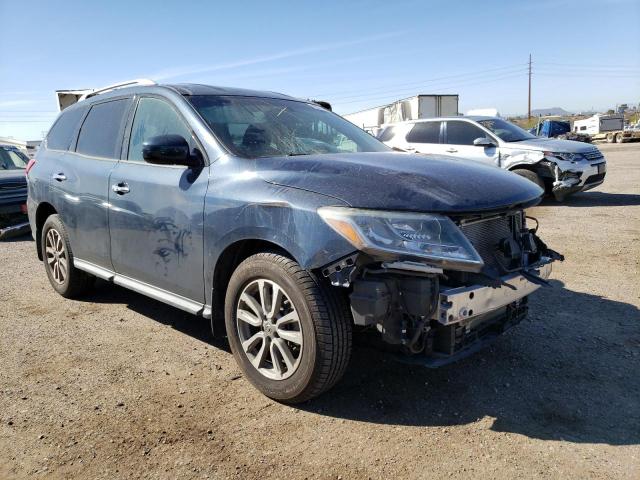 5N1AR2MN2DC607674 - 2013 NISSAN PATHFINDER S 蓝色 照片 4