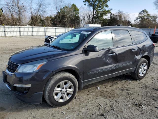 1GNKVFED3HJ202983 - 2017 CHEVROLET TRAVERSE LS GRAY photo 1