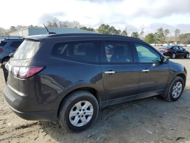 1GNKVFED3HJ202983 - 2017 CHEVROLET TRAVERSE LS GRAY photo 3