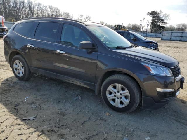 1GNKVFED3HJ202983 - 2017 CHEVROLET TRAVERSE LS GRAY photo 4