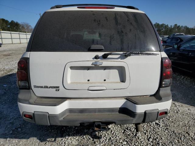 1GNDS13S952282494 - 2005 CHEVROLET TRAILBLAZE LS WHITE photo 6