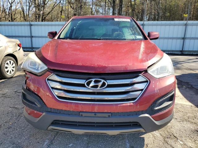 5XYZT3LBXFG280672 - 2015 HYUNDAI SANTA FE S RED photo 5