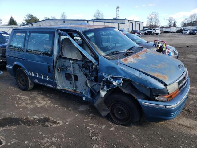 2B4GH2533PR364495 - 1993 DODGE CARAVAN BLUE photo 4