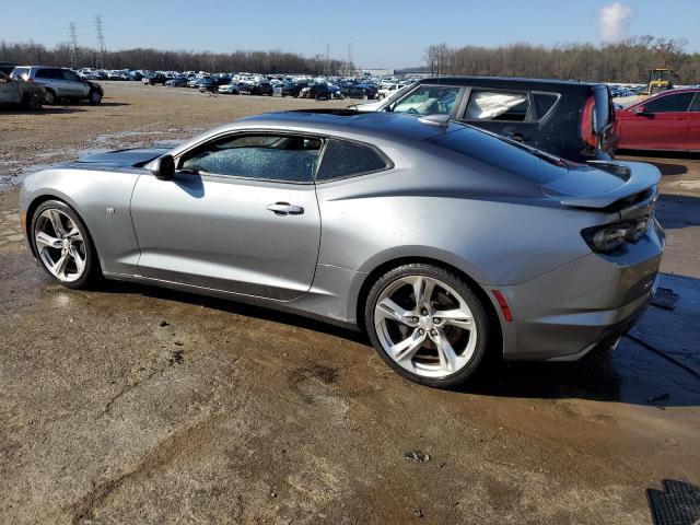 1G1FH1R70K0158505 - 2019 CHEVROLET CAMARO SS GRAY photo 2