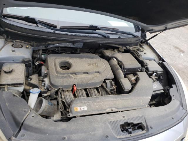 5NPE24AF2FH158927 - 2015 HYUNDAI SONATA SE GRAY photo 10