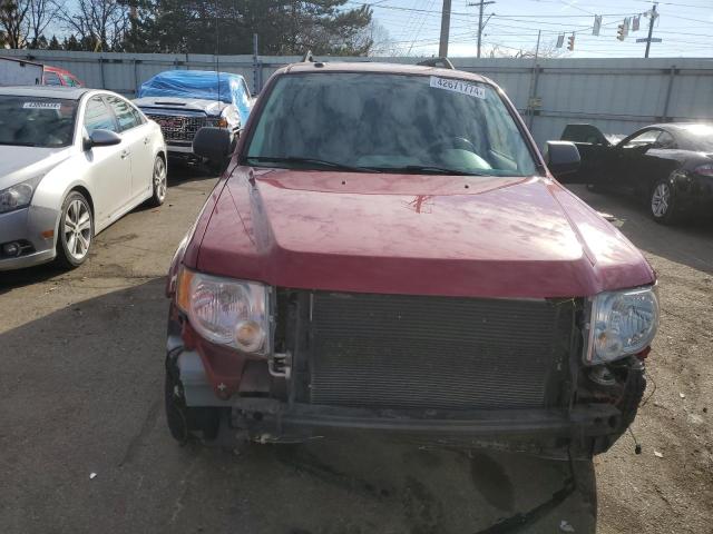 1FMCU0D72BKC41506 - 2011 FORD ESCAPE XLT RED photo 5