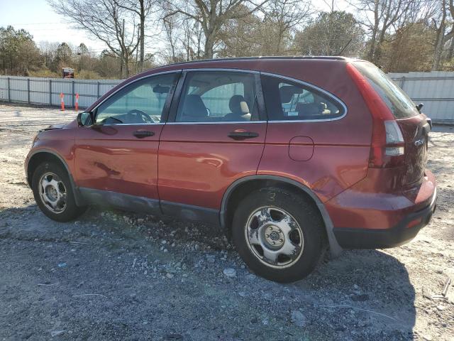 JHLRE38367C033654 - 2007 HONDA CR-V LX BURGUNDY photo 2