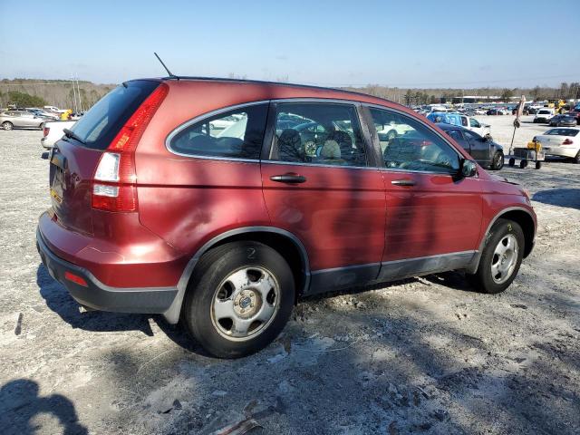 JHLRE38367C033654 - 2007 HONDA CR-V LX BURGUNDY photo 3