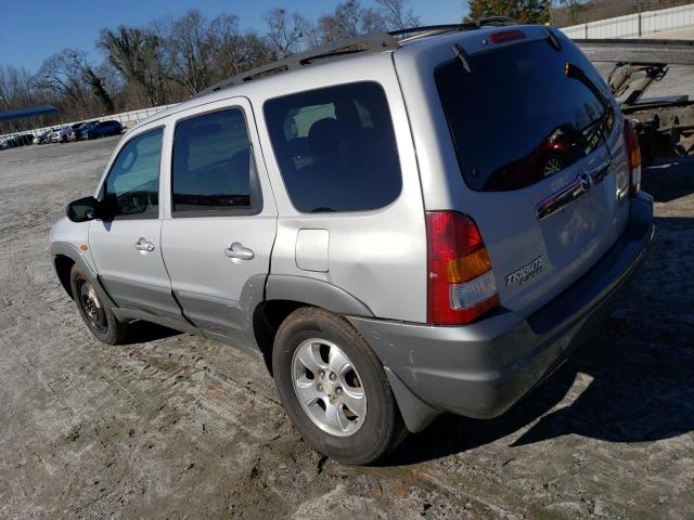 4F2CU08182KM08980 - 2002 MAZDA TRIBUTE LX SILVER photo 2