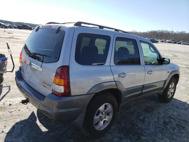 4F2CU08182KM08980 - 2002 MAZDA TRIBUTE LX SILVER photo 3