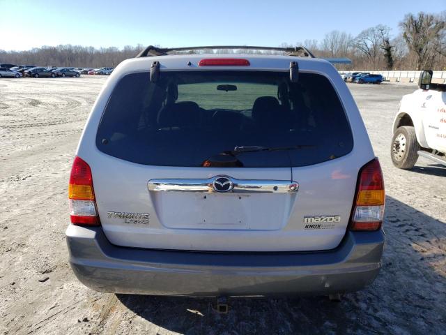 4F2CU08182KM08980 - 2002 MAZDA TRIBUTE LX SILVER photo 6