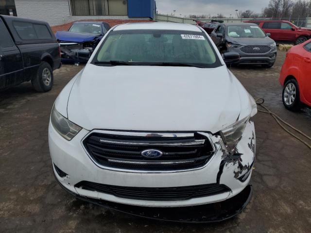 1FAHP2D89DG221593 - 2013 FORD TAURUS SE WHITE photo 5