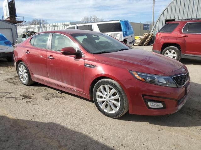 5XXGN4A77EG288737 - 2014 KIA OPTIMA EX RED photo 4