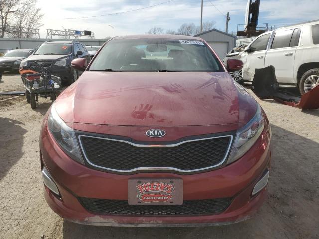 5XXGN4A77EG288737 - 2014 KIA OPTIMA EX RED photo 5