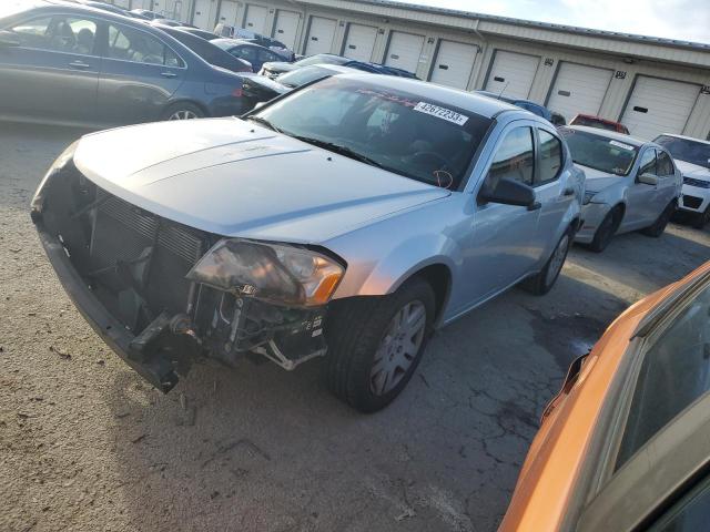 1B3BD4FB0BN541845 - 2011 DODGE AVENGER EXPRESS SILVER photo 1