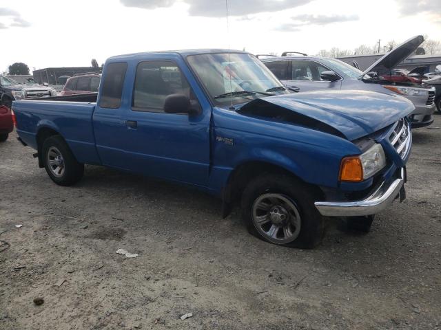 1FTYR44E62PA25534 - 2002 FORD RANGER SUPER CAB BLUE photo 4