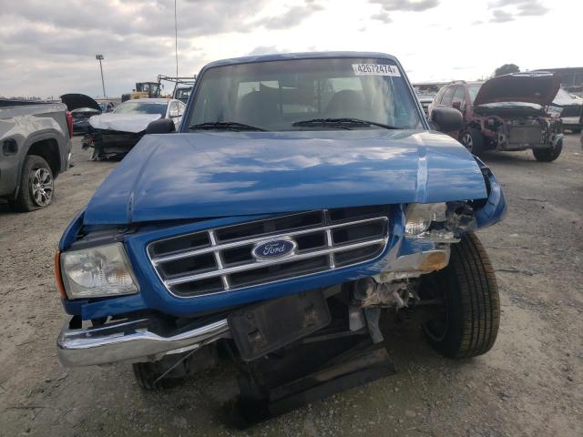 1FTYR44E62PA25534 - 2002 FORD RANGER SUPER CAB BLUE photo 5