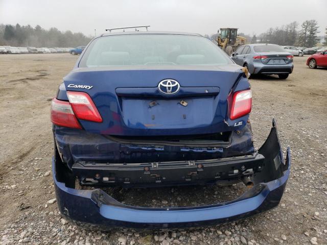 4T1BE46K17U126568 - 2007 TOYOTA CAMRY CE BLUE photo 6