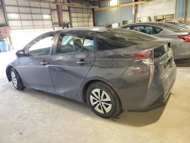 JTDKARFU5G3515444 - 2016 TOYOTA PRIUS GRAY photo 2