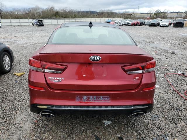 5XXGT4L39KG303346 - 2019 KIA OPTIMA LX RED photo 6