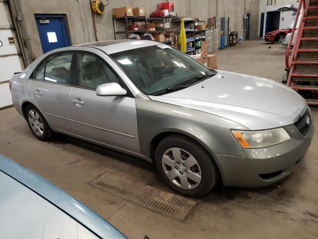 5NPET46C98H399222 - 2008 HYUNDAI SONATA GLS SILVER photo 4