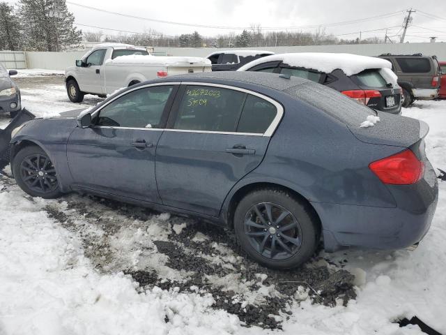 JNKCV61F89M360013 - 2009 INFINITI G37 BLUE photo 2