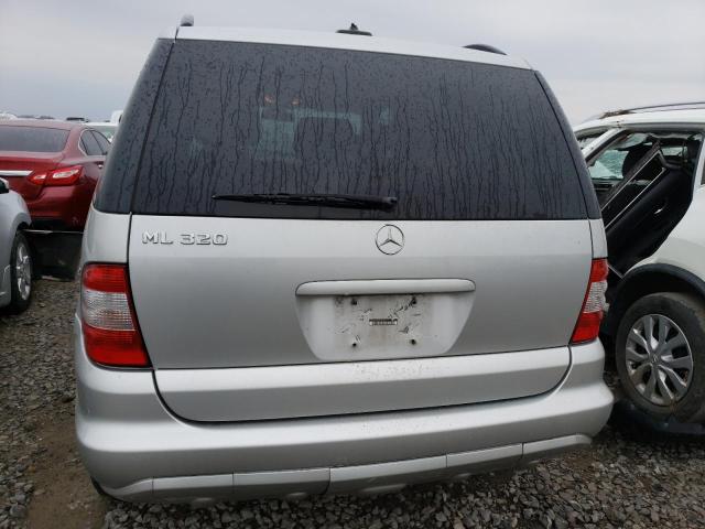 4JGAB54E32A367971 - 2002 MERCEDES-BENZ ML 320 SILVER photo 6