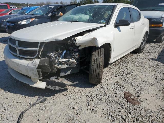 1B3CC4FB1AN121601 - 2010 DODGE AVENGER SXT WHITE photo 1