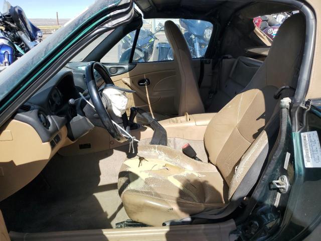 JM1NB353010207414 - 2001 MAZDA MX-5 MIATA BASE GREEN photo 7