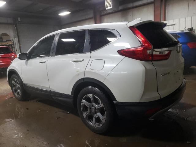 5J6RW2H82KL003862 - 2019 HONDA CR-V EXL WHITE photo 2