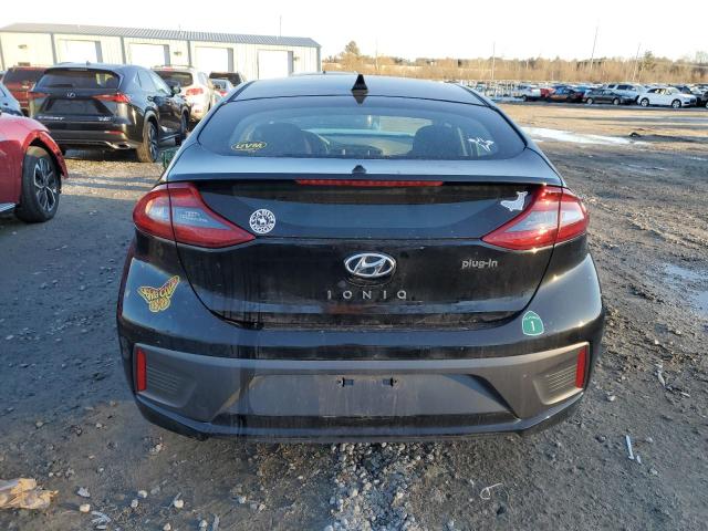 KMHC65LD1JU061290 - 2018 HYUNDAI IONIQ BLACK photo 6