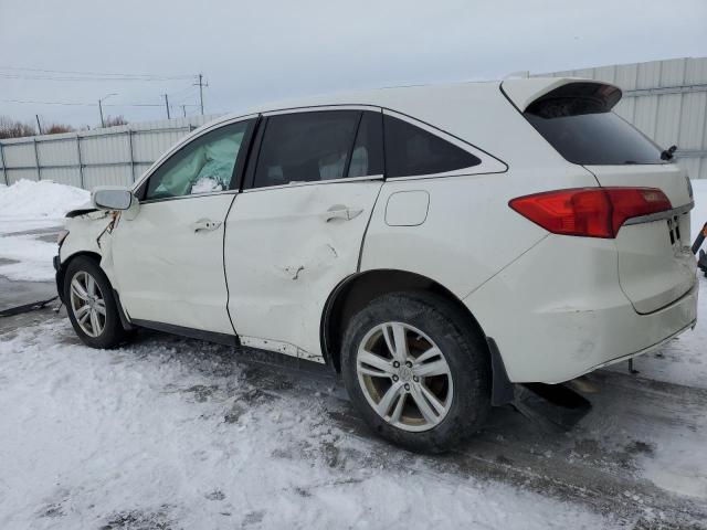 5J8TB4H53DL804779 - 2013 ACURA RDX TECHNOLOGY WHITE photo 2