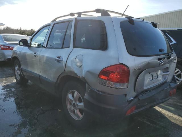 KM8SC13DX5U893875 - 2005 HYUNDAI SANTA FE GLS SILVER photo 2