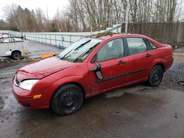 1FAFP34N85W257835 - 2005 FORD FOCUS ZX4 RED photo 1