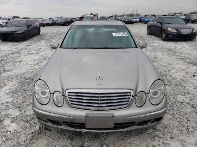 WDBUF65J03A366476 - 2003 MERCEDES-BENZ E 320 SILVER photo 5