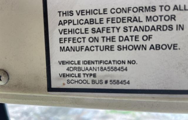 4DRBUAAN18A558454 - 2008 IC CORPORATION 3000 ყვითელი ფოტო 10