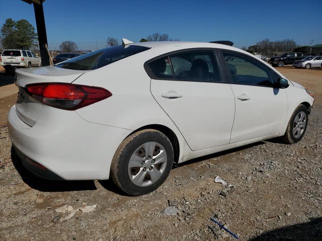 3KPFK4A78HE037534 - 2017 KIA FORTE LX WHITE photo 3