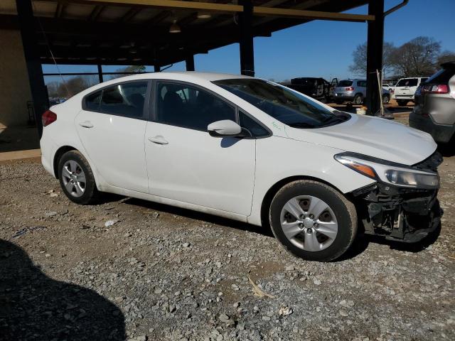 3KPFK4A78HE037534 - 2017 KIA FORTE LX WHITE photo 4