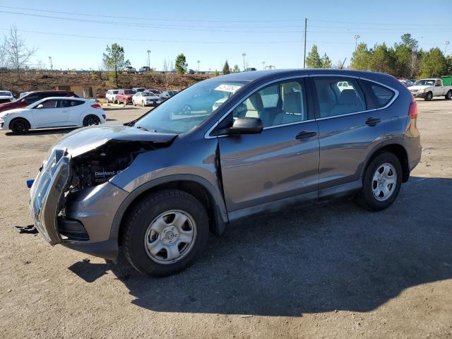 2HKRM3H36FH544509 - 2015 HONDA CR-V LX GRAY photo 1